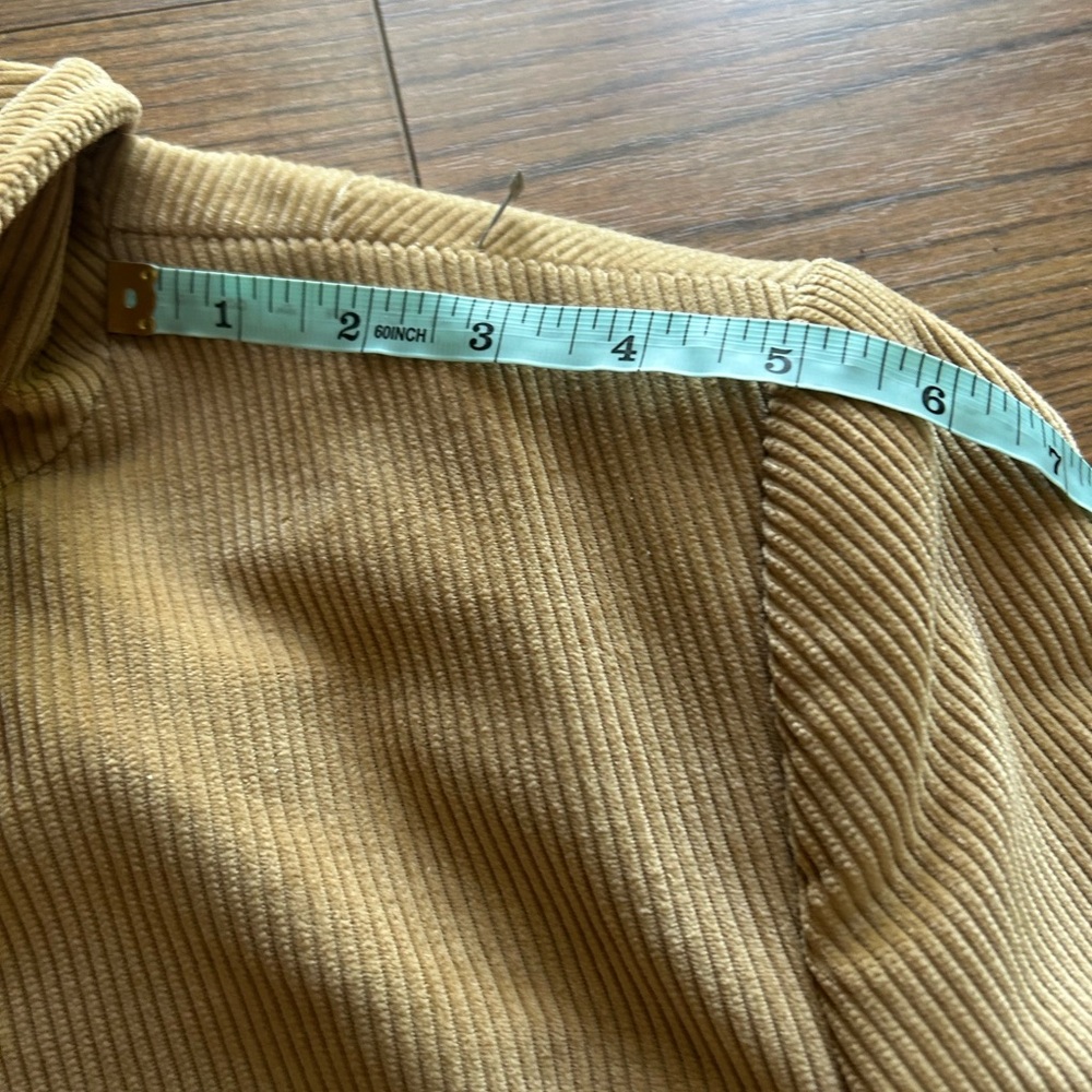 Camel Corduroy Blazer - Picture 5 of 7